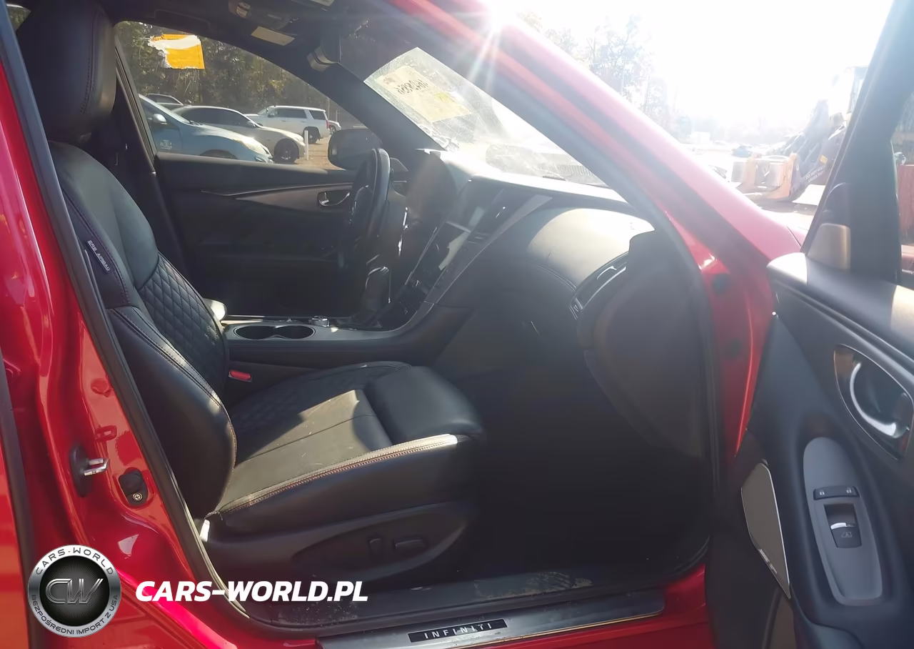 2020 Infiniti Q50 Red Sport 400 Awd VIN:JN1FV7AR0LM660878 - 5