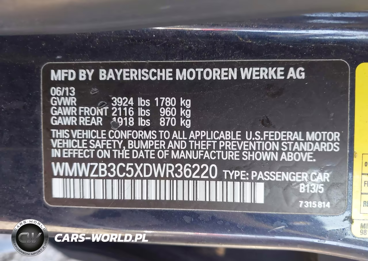 2013 Mini Countryman Cooper VIN:WMWZB3C5XDWR36220 - 9