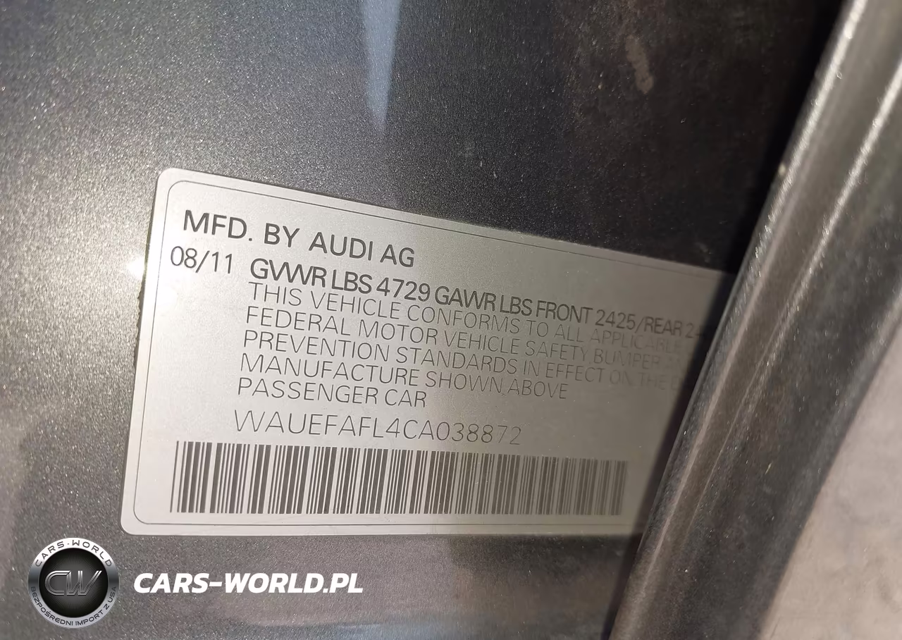2012 Audi A4 2.0T Premium VIN:WAUEFAFL4CA038872 - 9