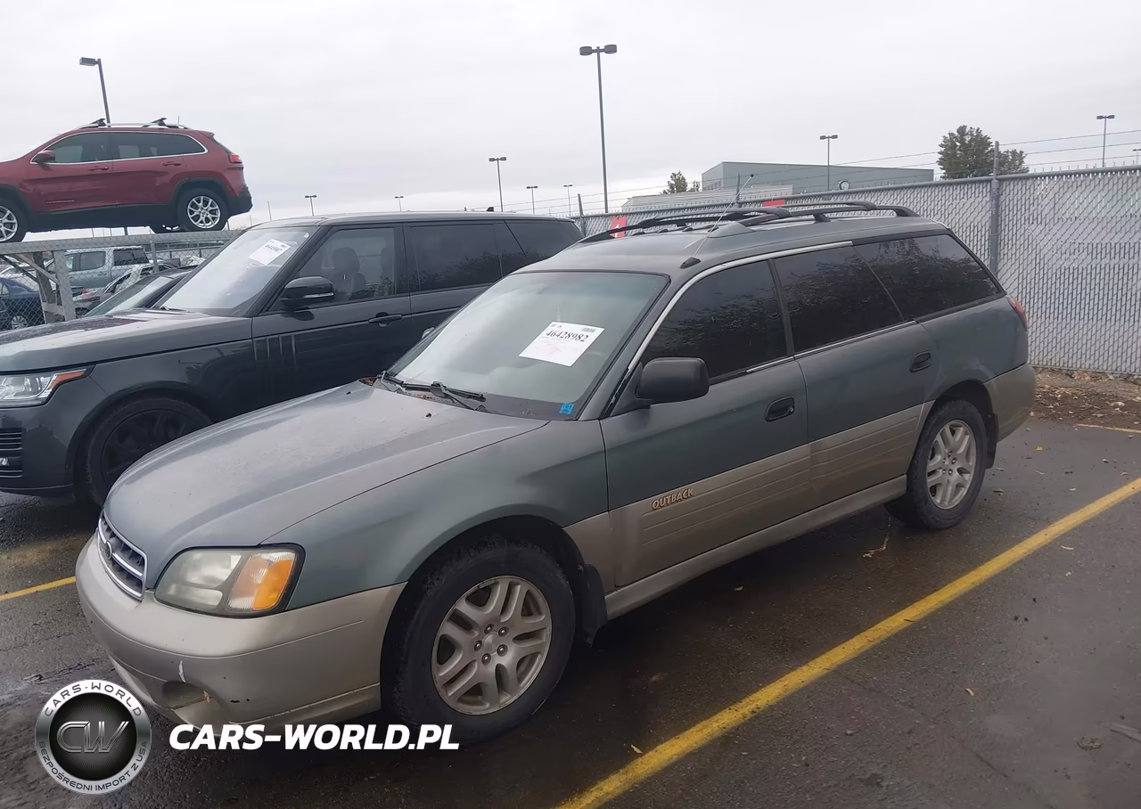 2001 Subaru Outback VIN:4S3BH675316605084 - 2