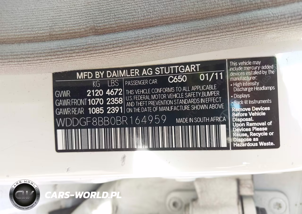 2011 Mercedes-Benz C 300 Luxury 4Matic VIN:WDDGF8BB0BR164959 - 9