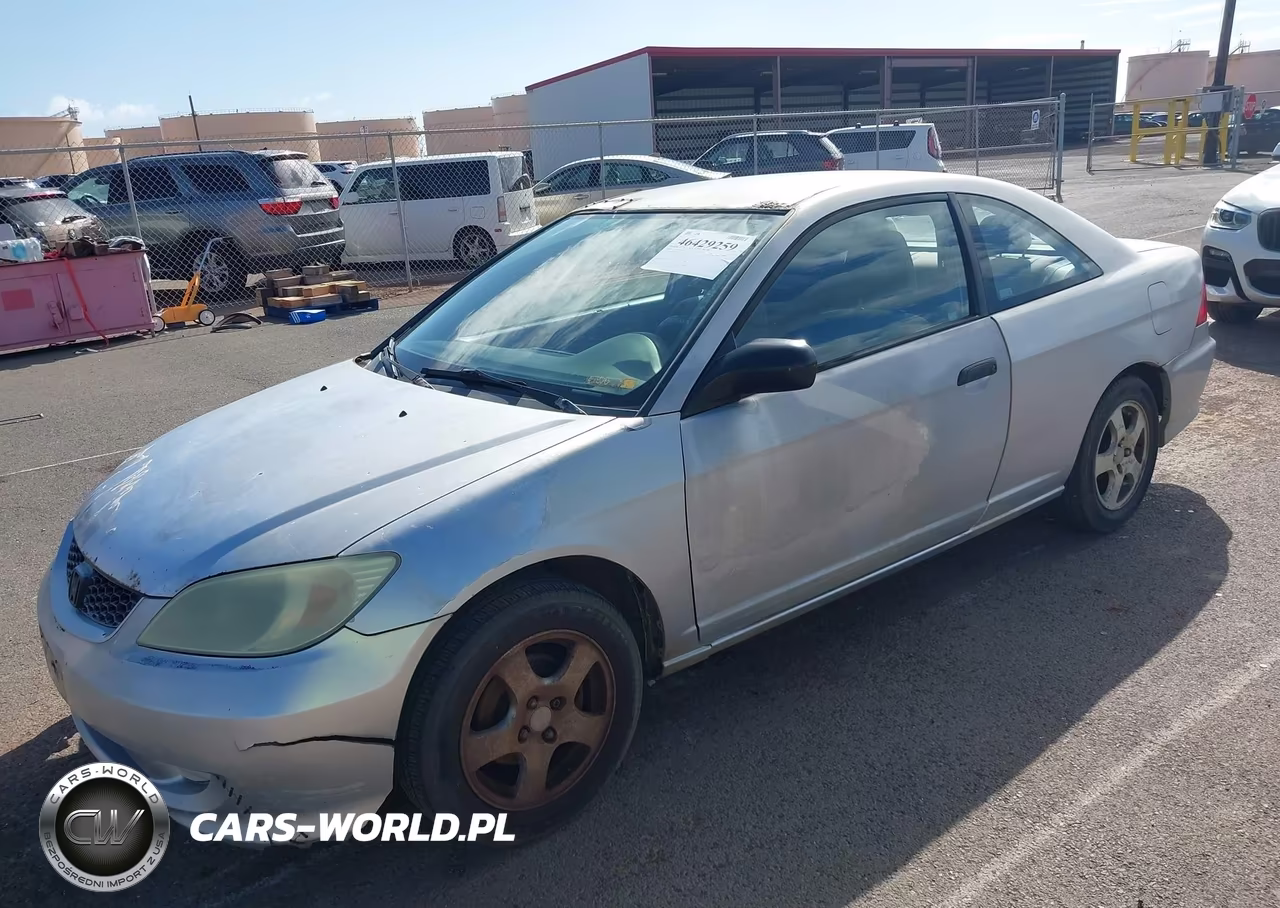 2004 Honda Civic Vp VIN:1HGEM21124L031267 - 2