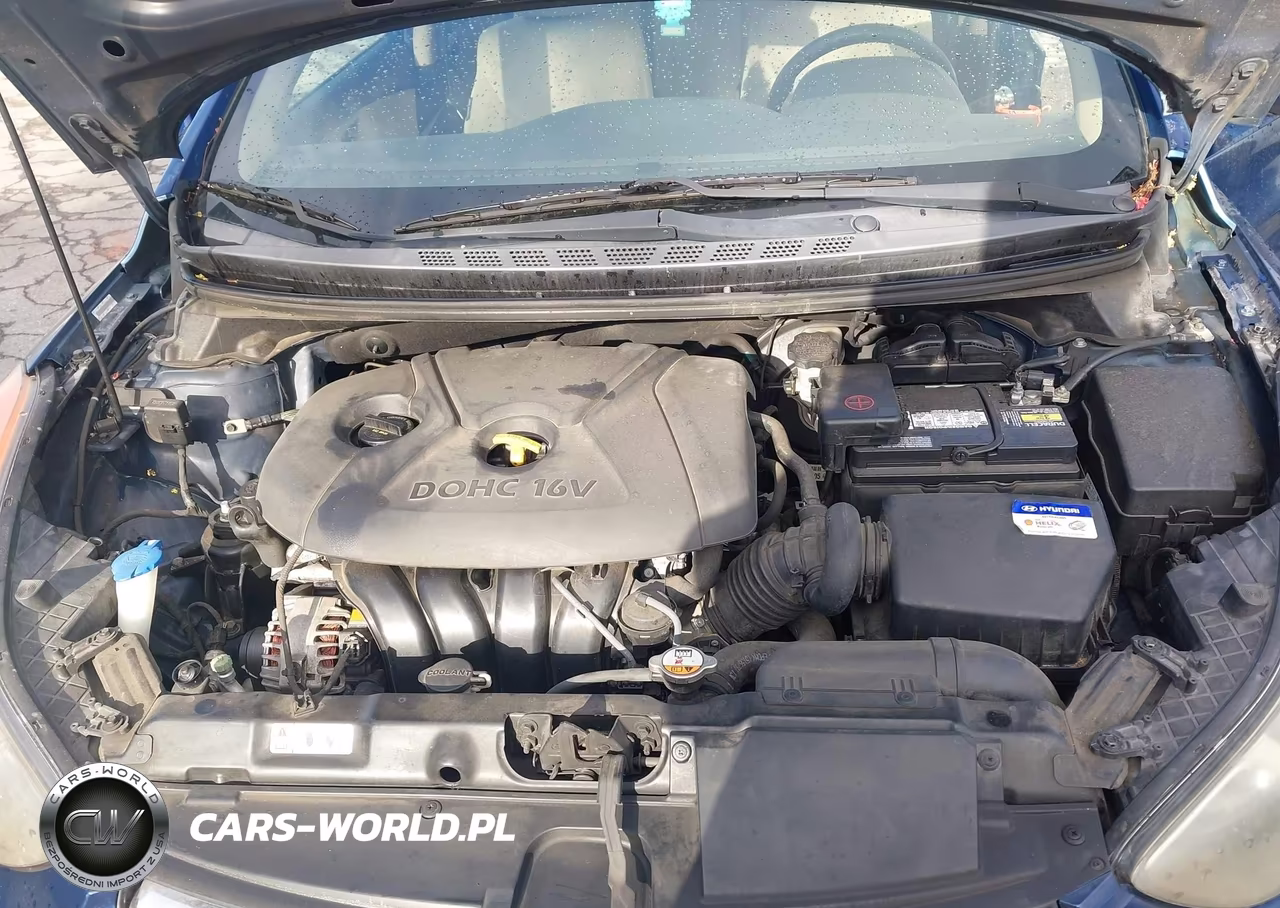 2013 Hyundai Elantra Gls VIN:KMHDH4AEXDU809480 - 10