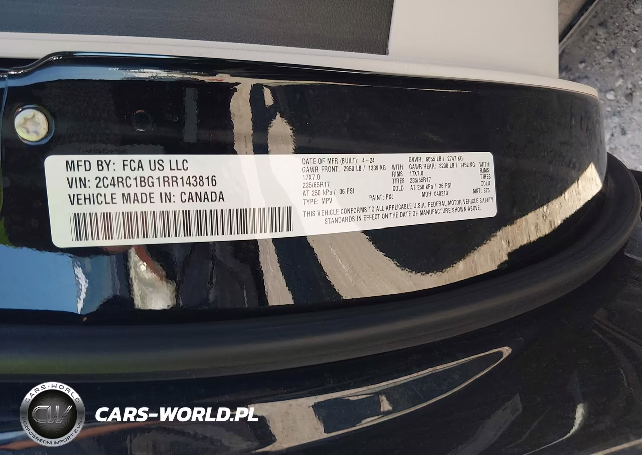 2024 Chrysler Pacifica Touring L VIN:2C4RC1BG1RR143816 - 9