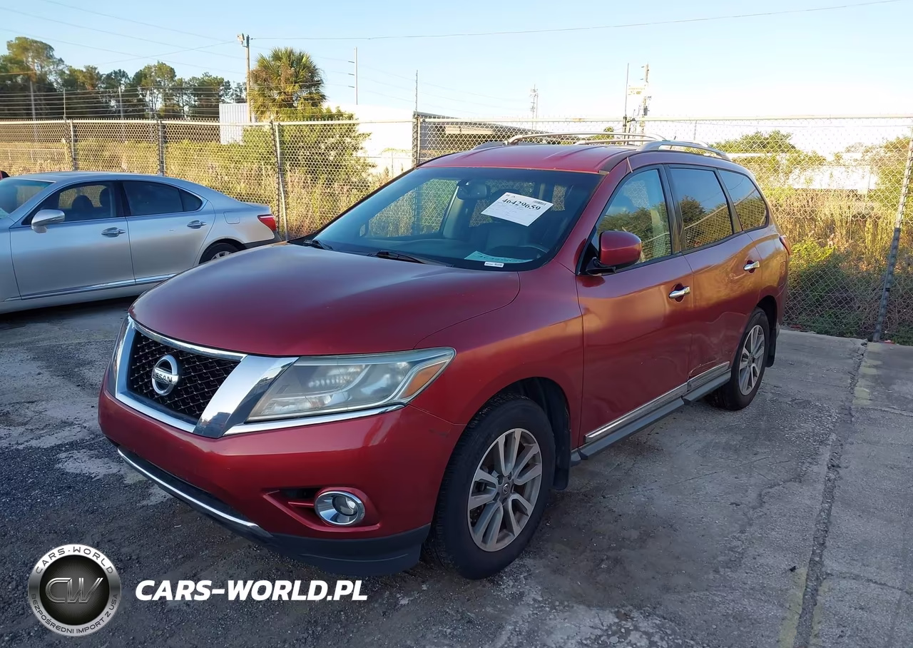 2014 Nissan Pathfinder Sl VIN:5N1AR2MN1EC650078 - 2