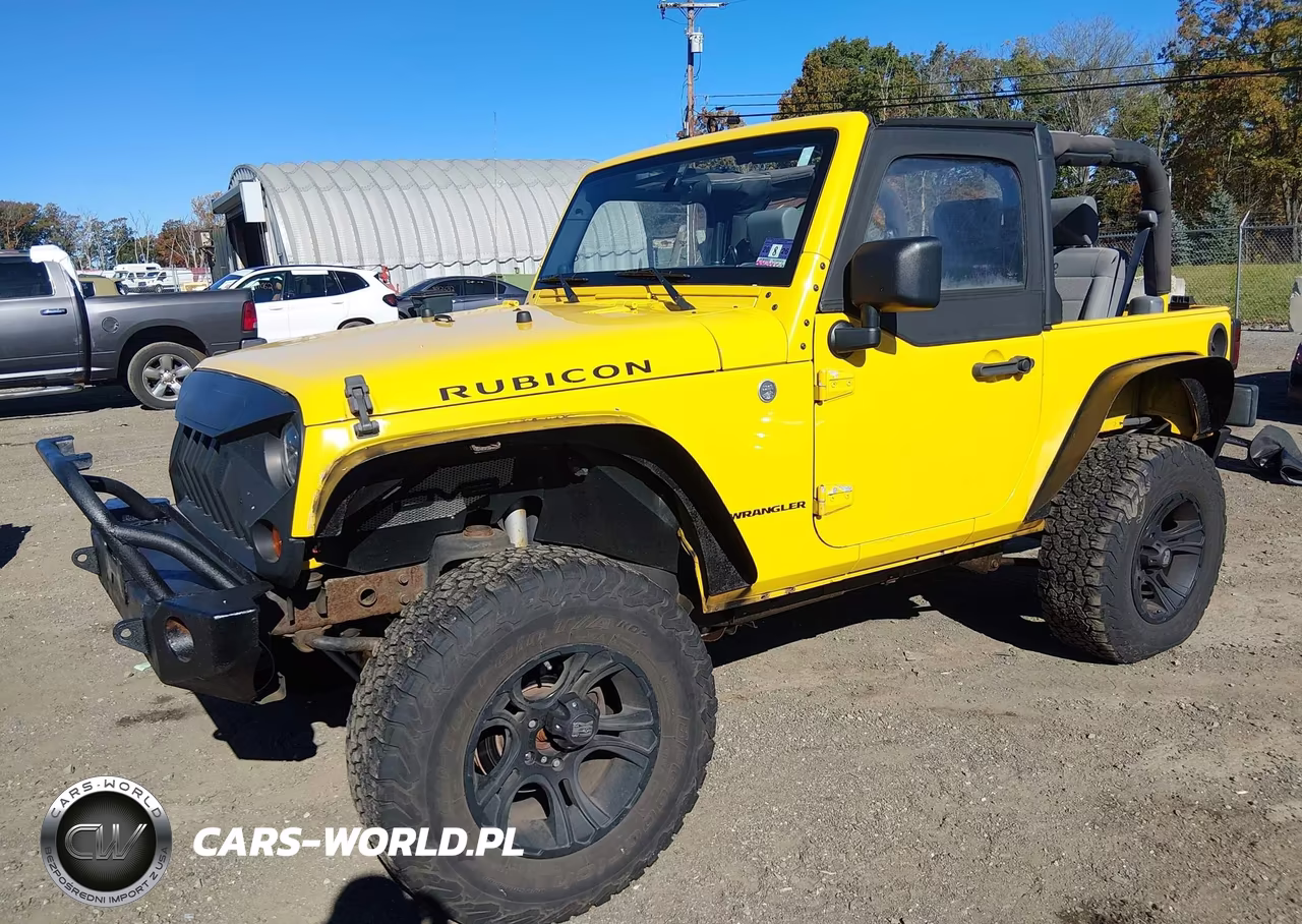2008 Jeep Wrangler Rubicon VIN:1J8GA64138L572328 - 2
