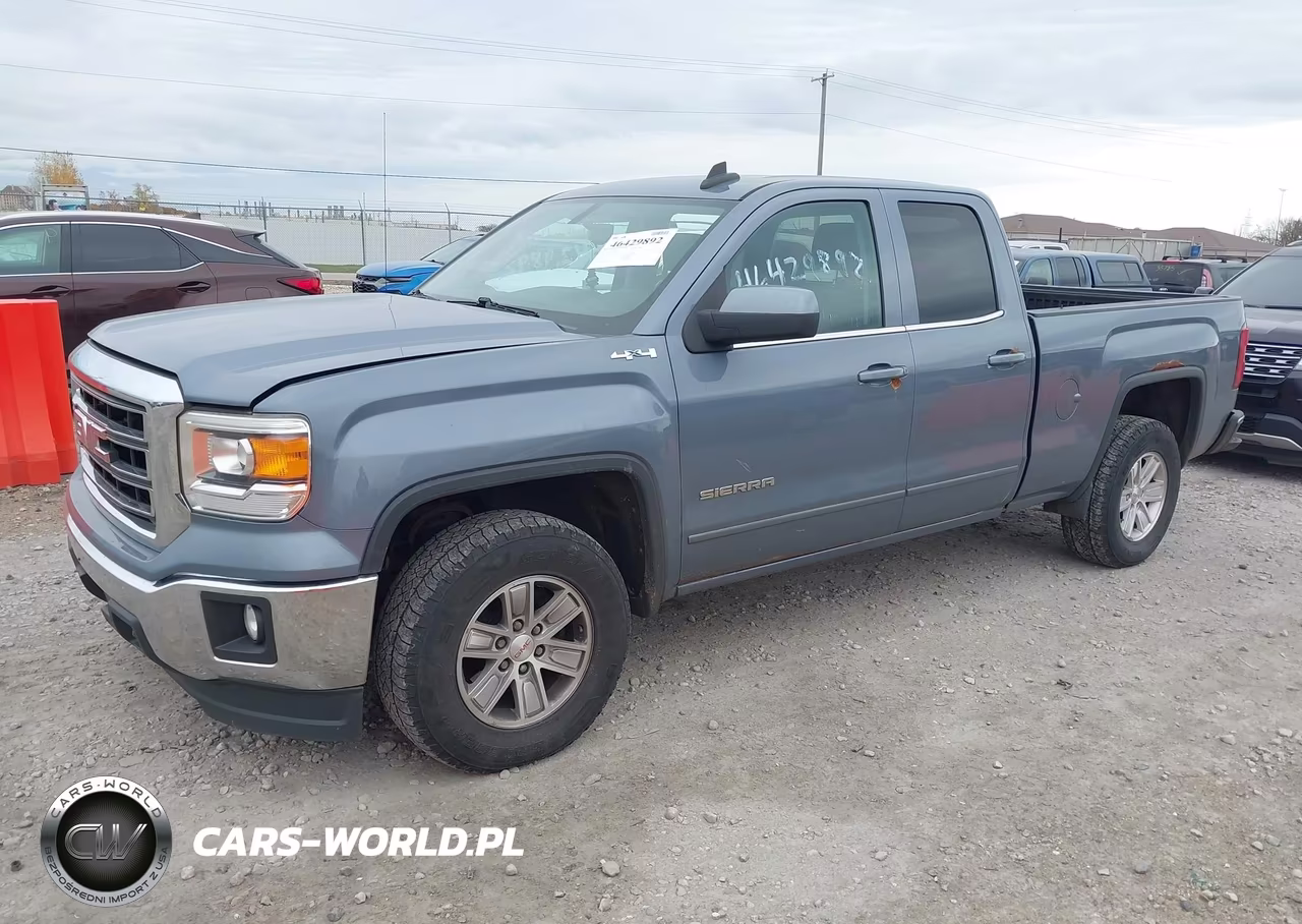 2015 GMC Sierra 1500 Sle VIN:1GTV2UEC0FZ412479 - 2