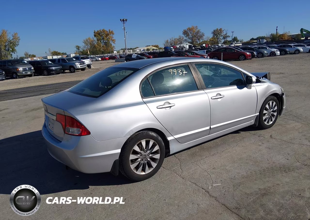2009 Honda Civic Ex VIN:19XFA16859E005645 - 4