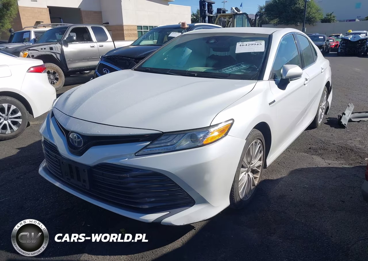 2019 Toyota Camry Hybrid Xle VIN:4T1B21HK1KU516891 - 2
