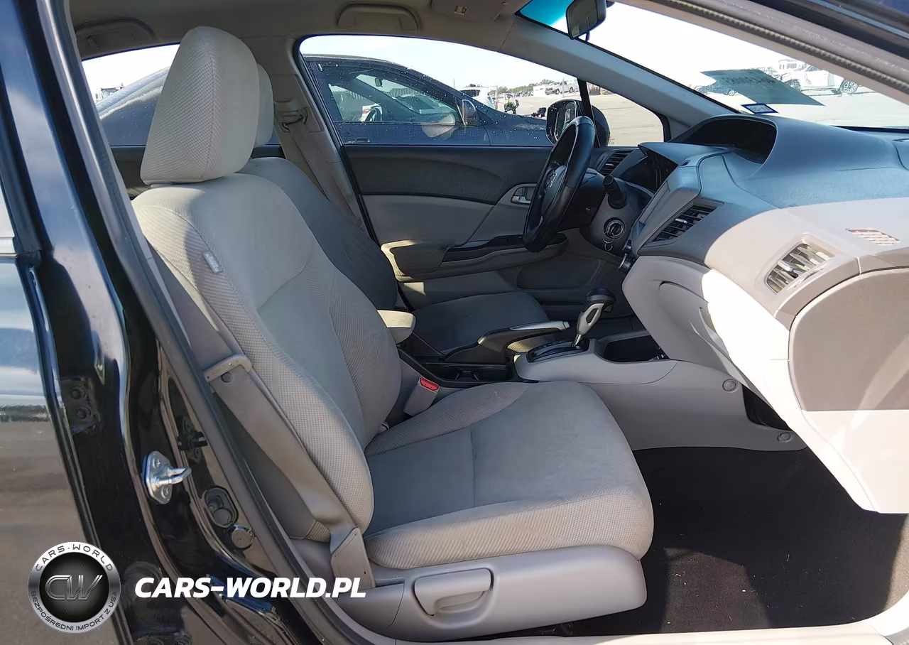 2012 Honda Civic Lx VIN:2HGFB2F57CH588435 - 5