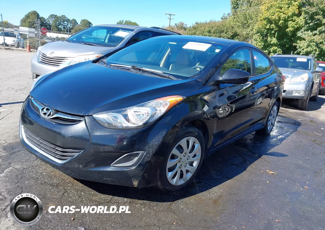 2012 Hyundai Elantra Gls VIN:5NPDH4AE5CH103028 - 2