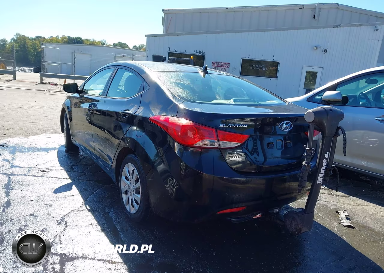 2012 Hyundai Elantra Gls VIN:5NPDH4AE5CH103028 - 3