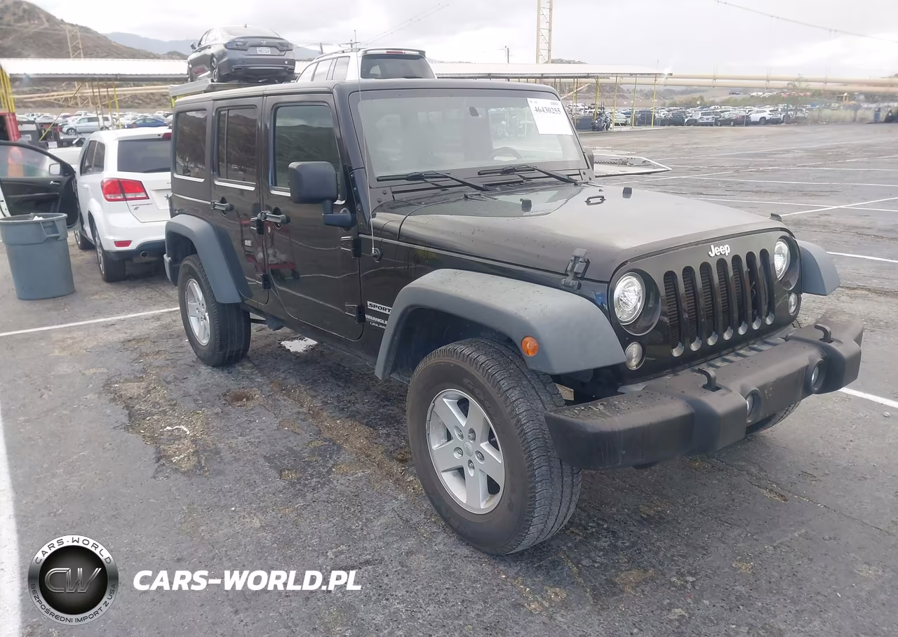 2018 Jeep Wrangler Jk Unlimited Sport S 4X4 – zdjęcie 1 z 16