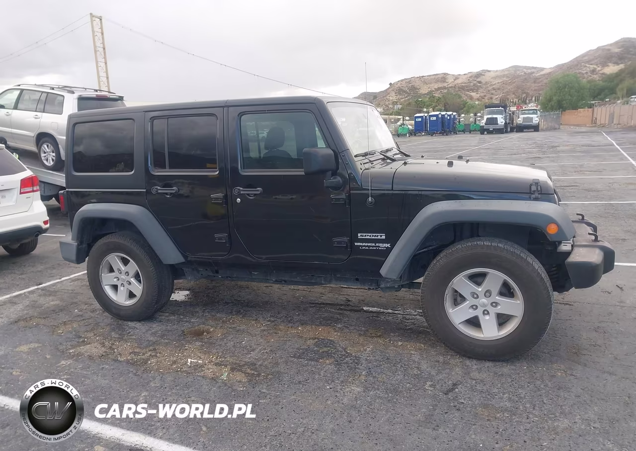 2018 Jeep Wrangler Jk Unlimited Sport S 4X4 VIN:1C4BJWDG7JL894868 - 13