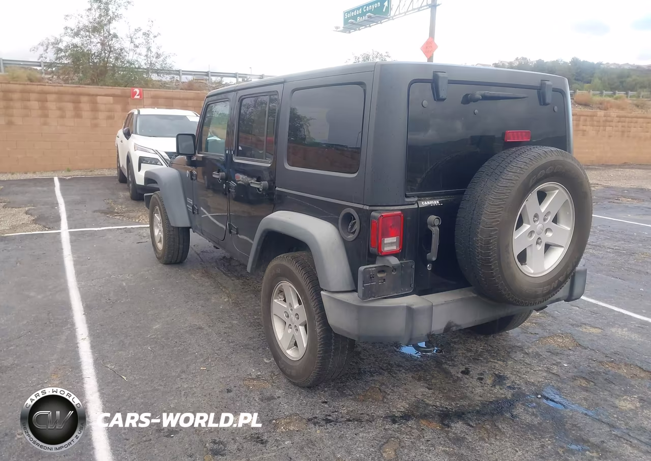 2018 Jeep Wrangler Jk Unlimited Sport S 4X4 VIN:1C4BJWDG7JL894868 - 3
