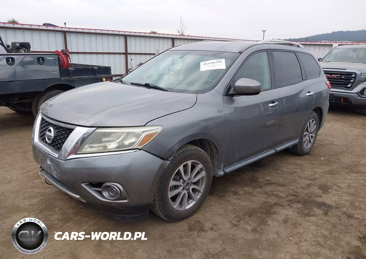 2015 Nissan Pathfinder Platinum-S-Sl-Sv VIN:5N1AR2MM3FC665285 - 2
