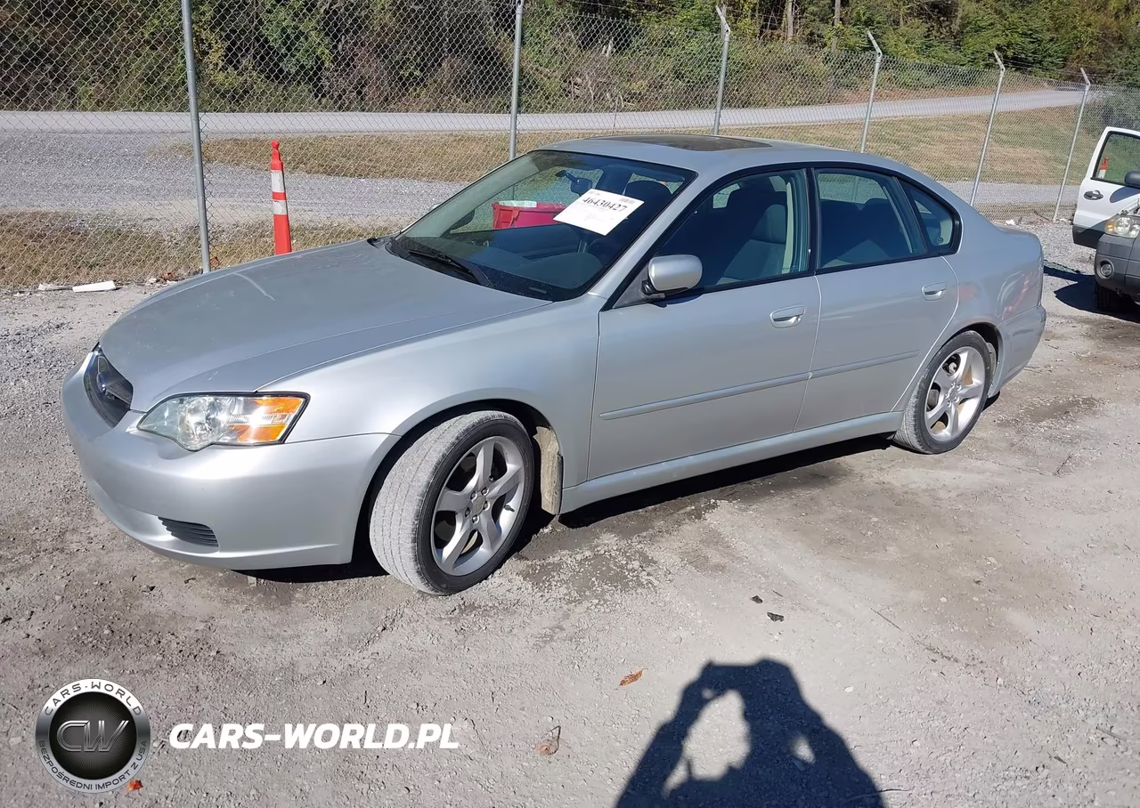 2007 Subaru Legacy 2.5I VIN:4S3BL616377205450 - 2