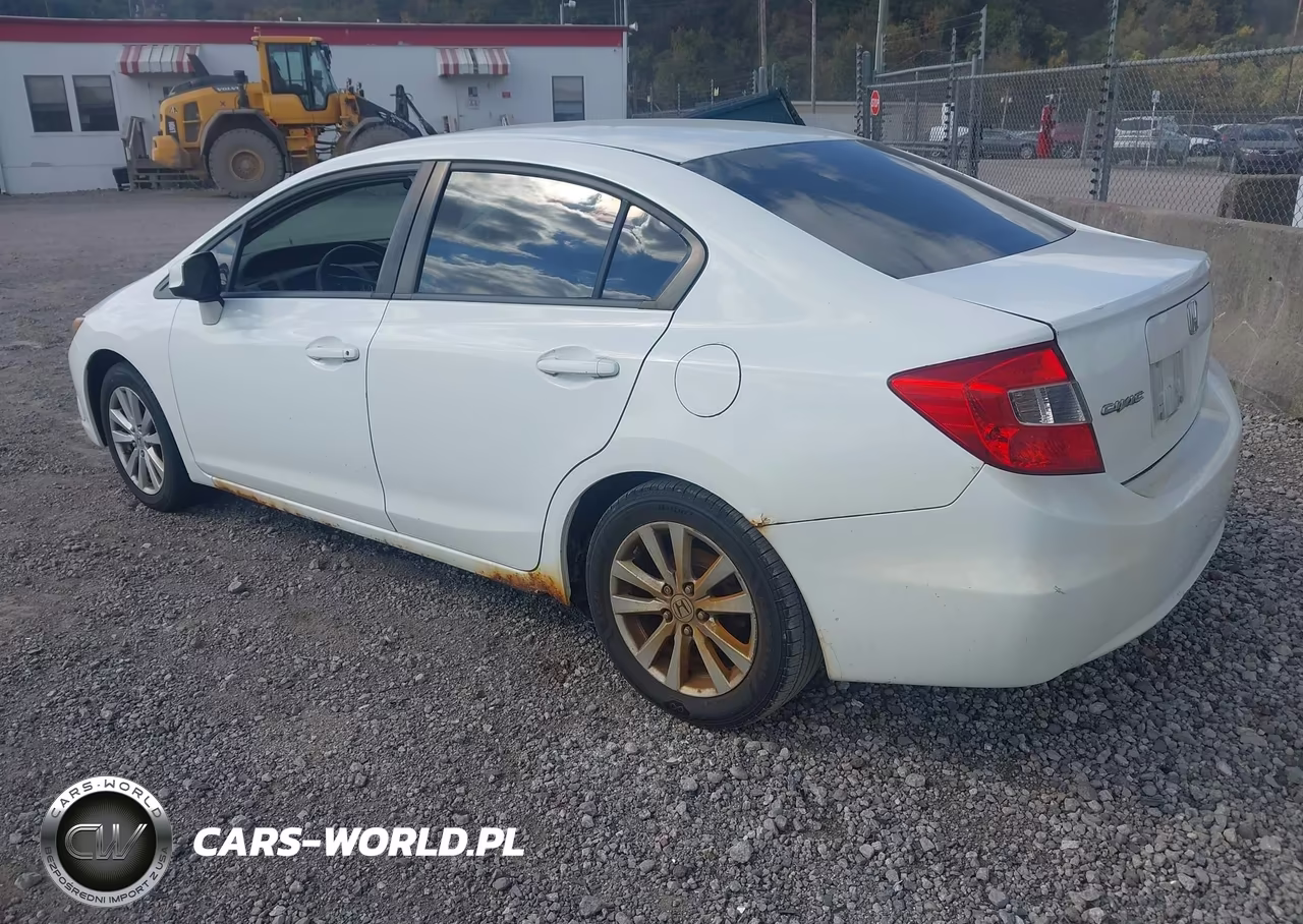 2012 Honda Civic Ex VIN:2HGFB2F83CH548718 - 3