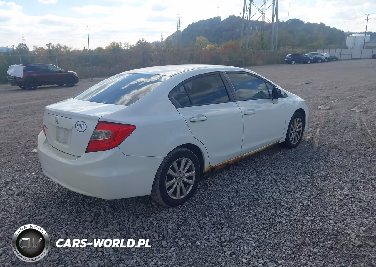 2012 Honda Civic Ex VIN:2HGFB2F83CH548718 - 4