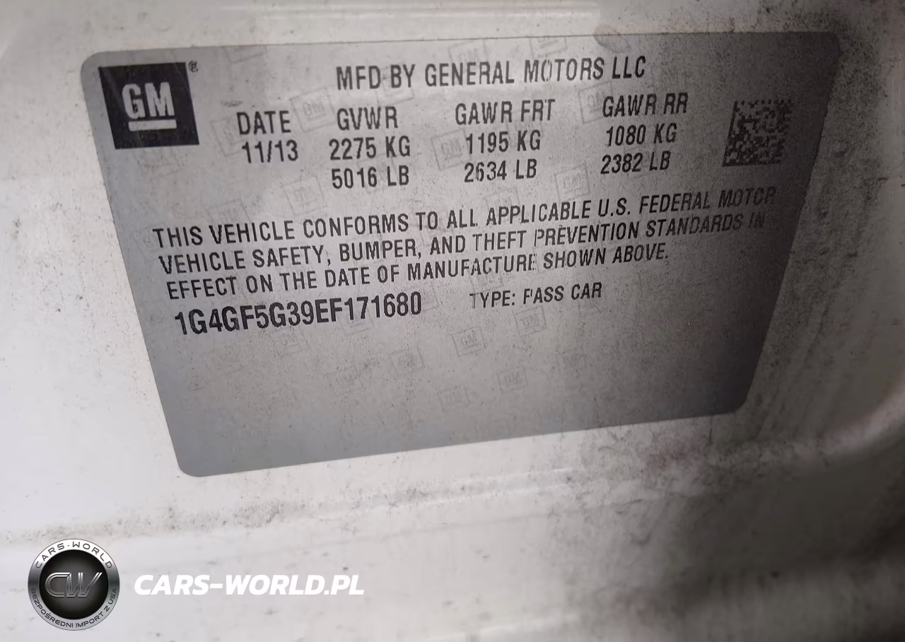 2014 Buick Lacrosse Premium Ii Group VIN:1G4GF5G39EF171680 - 9