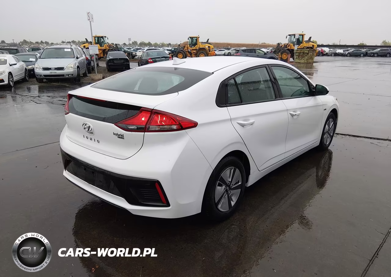 2019 Hyundai Ioniq Hybrid Blue VIN:KMHC65LC7KU108010 - 4