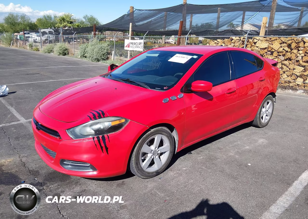 2016 Dodge Dart Sxt VIN:1C3CDFBB9GD652870 - 2