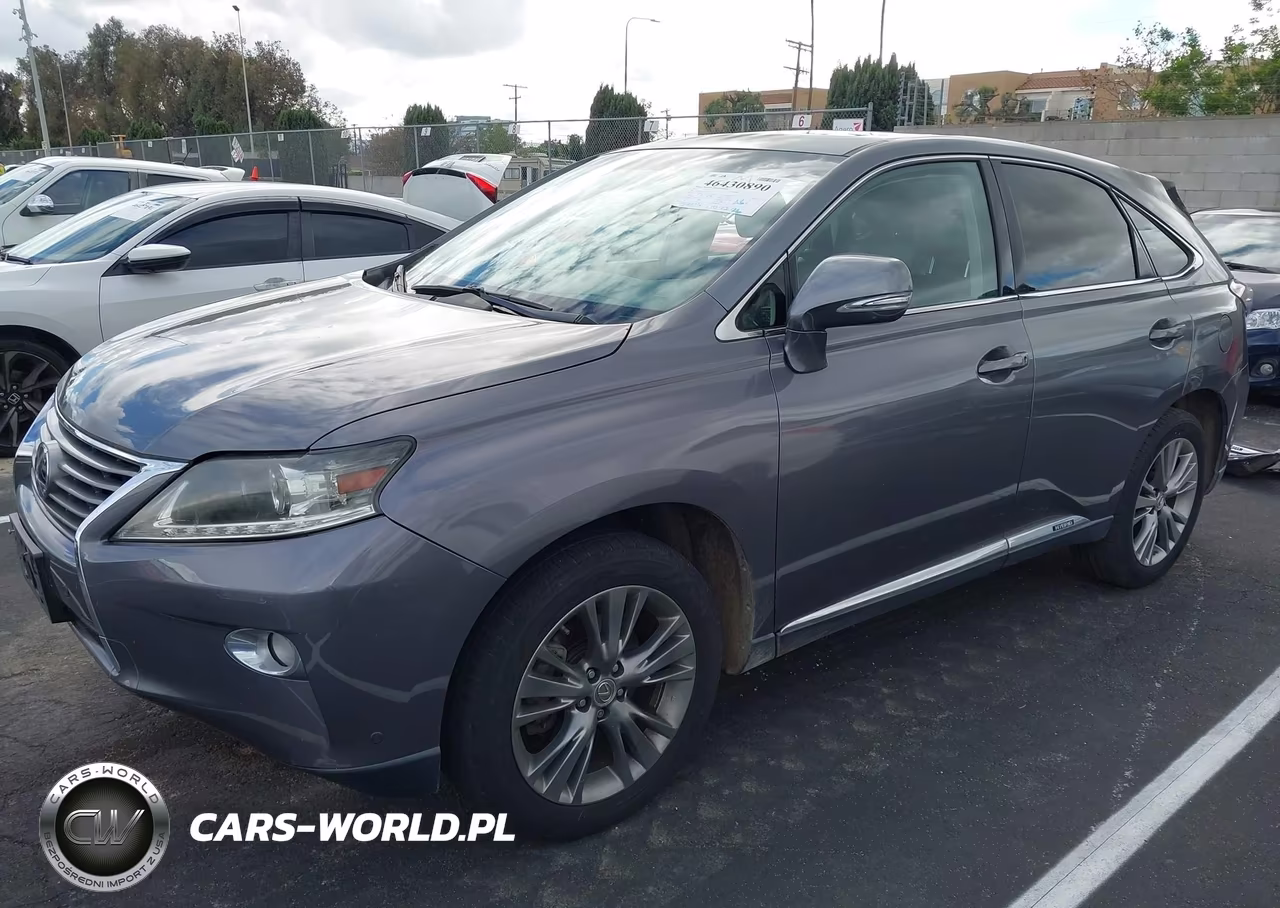 2013 Lexus Rx 450H VIN:JTJZB1BA1D2007513 - 2