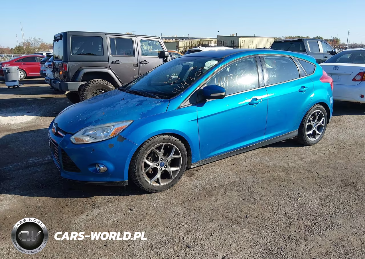 2014 Ford Focus Se VIN:1FADP3K2XEL107629 - 2