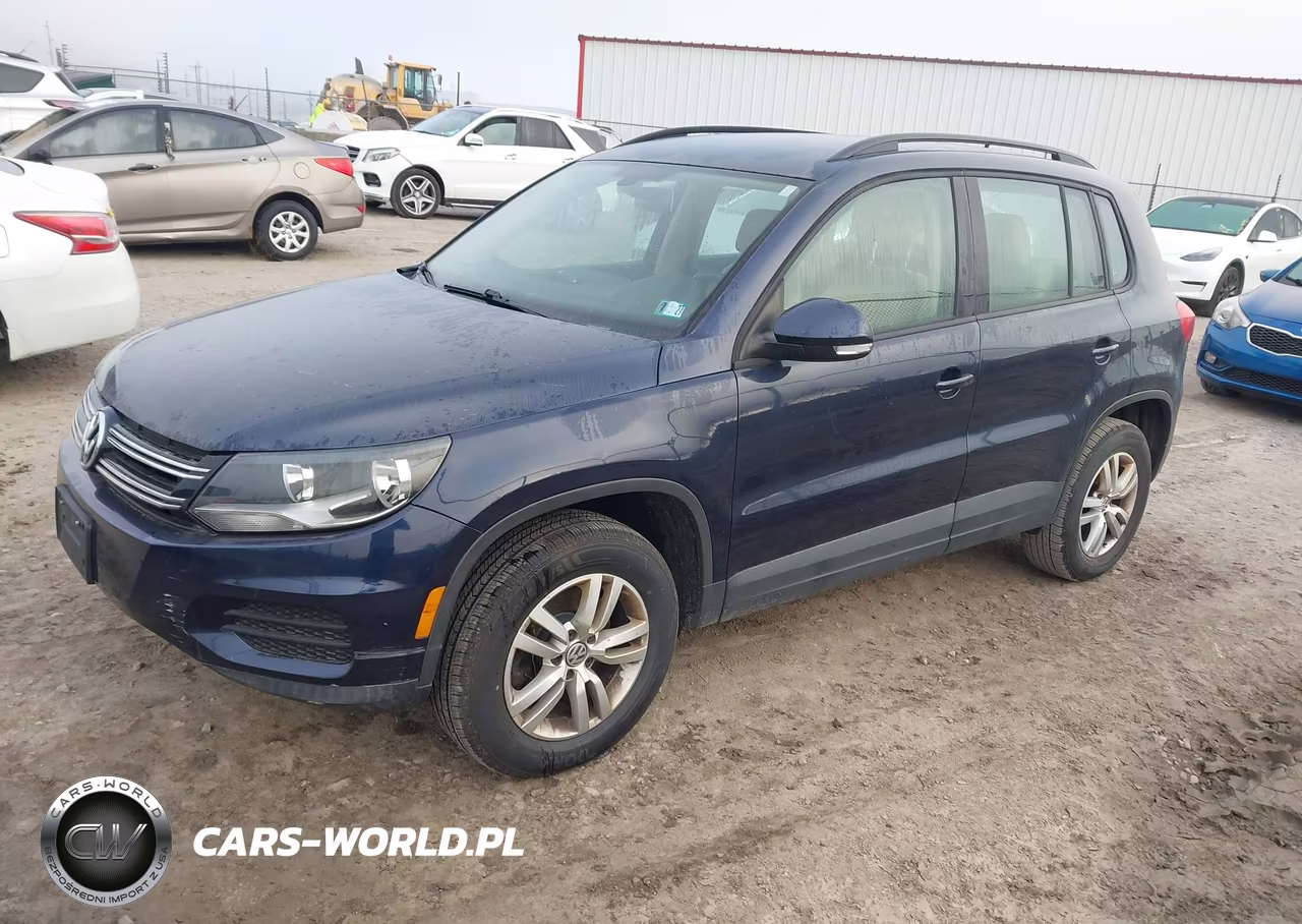 2016 Volkswagen Tiguan S VIN:WVGBV7AXXGW545334 - 2