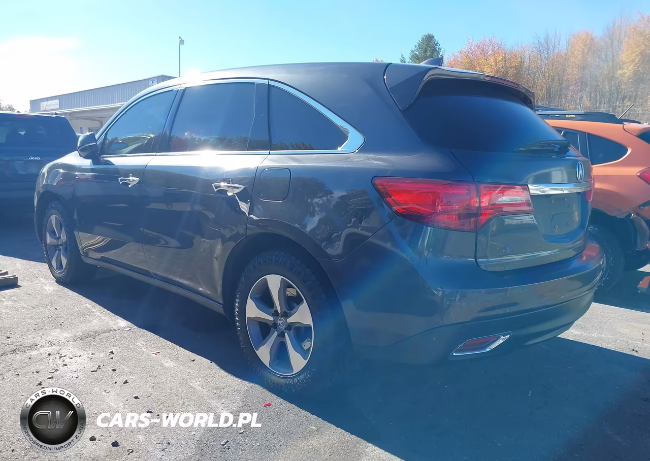 2014 Acura Mdx VIN:5FRYD4H2XEB016668 - 3