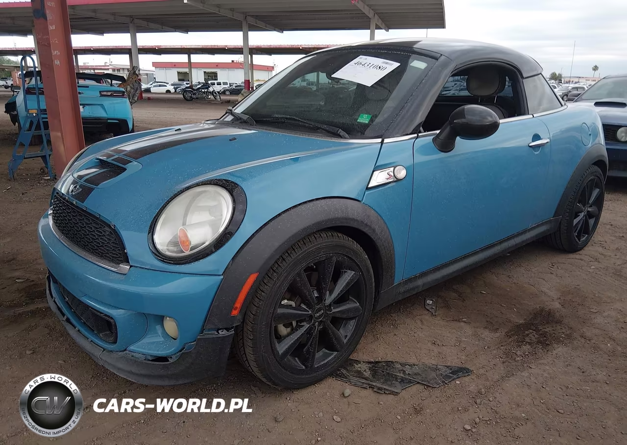 2013 Mini Coupe Cooper S VIN:WMWSX3C5XDT466467 - 2