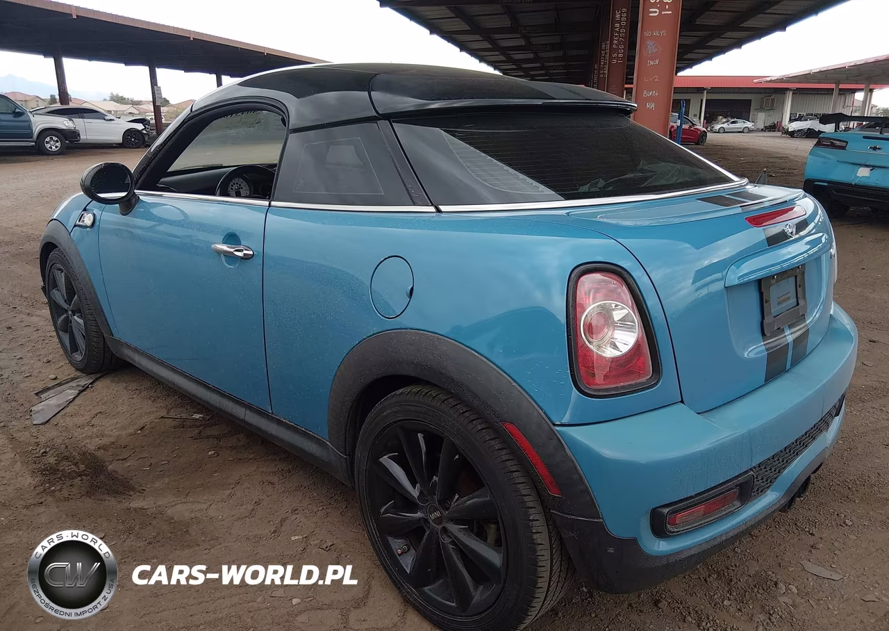 2013 Mini Coupe Cooper S VIN:WMWSX3C5XDT466467 - 3