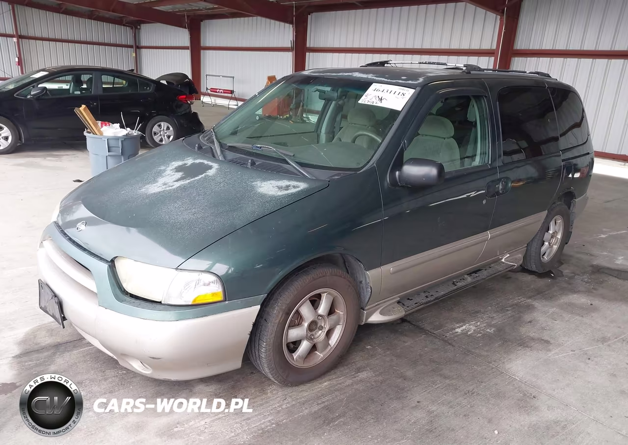 2001 Nissan Quest Se VIN:4N2ZN16T61D821823 - 2