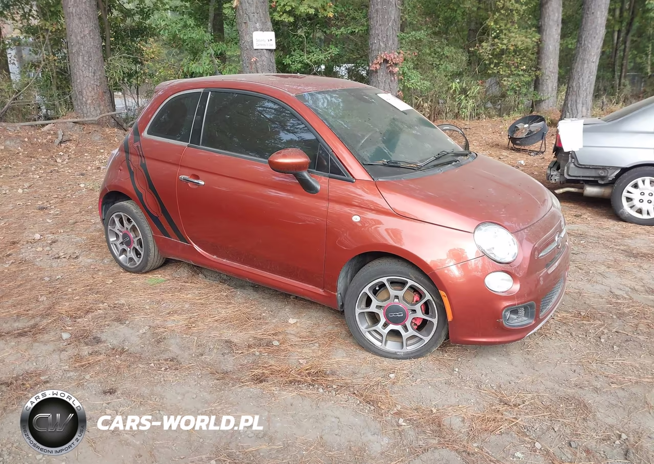 2015 Fiat 500 Sport VIN:3C3CFFBR9FT652383 - 1