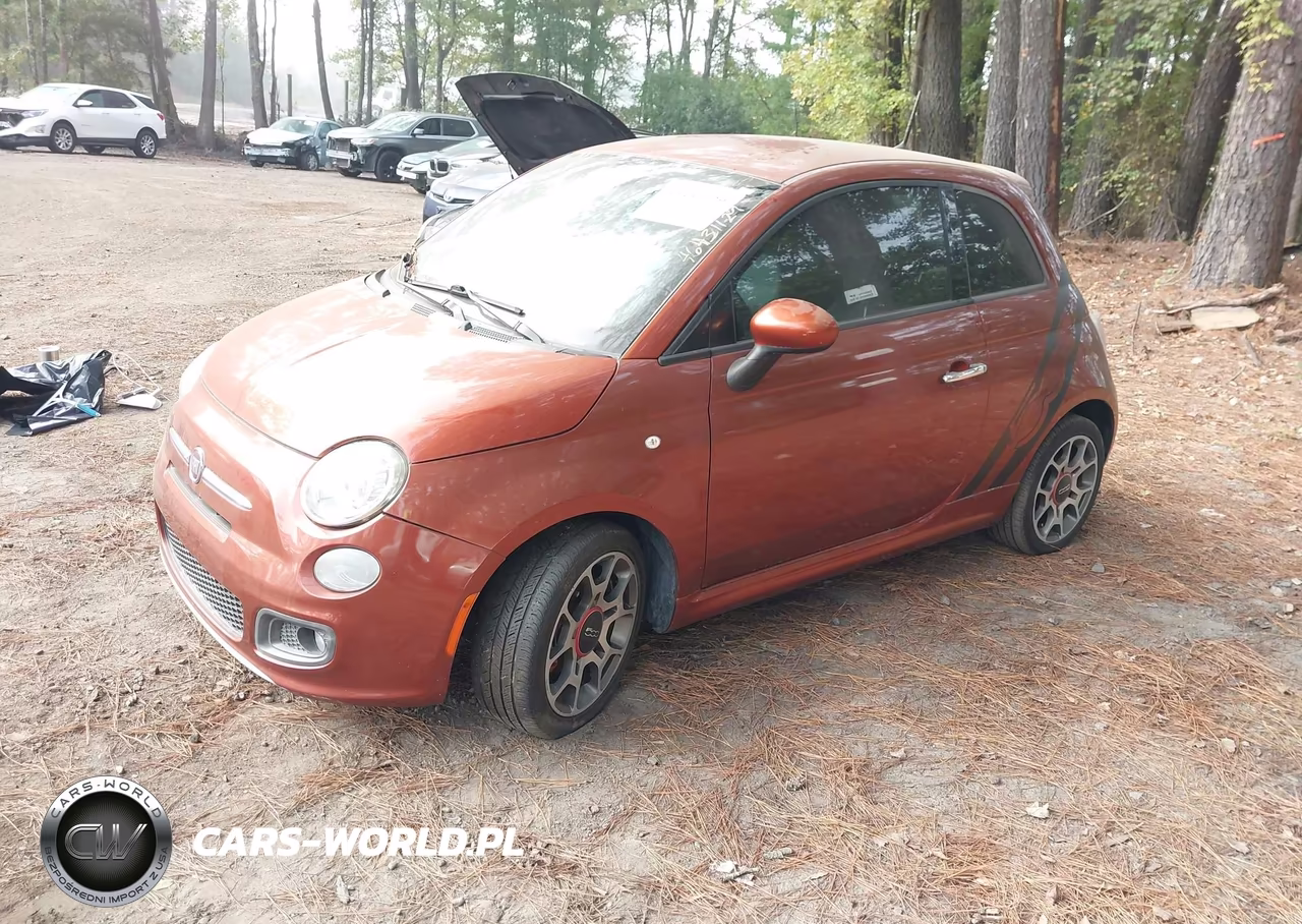 2015 Fiat 500 Sport VIN:3C3CFFBR9FT652383 - 2