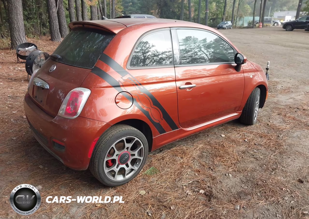 2015 Fiat 500 Sport VIN:3C3CFFBR9FT652383 - 4