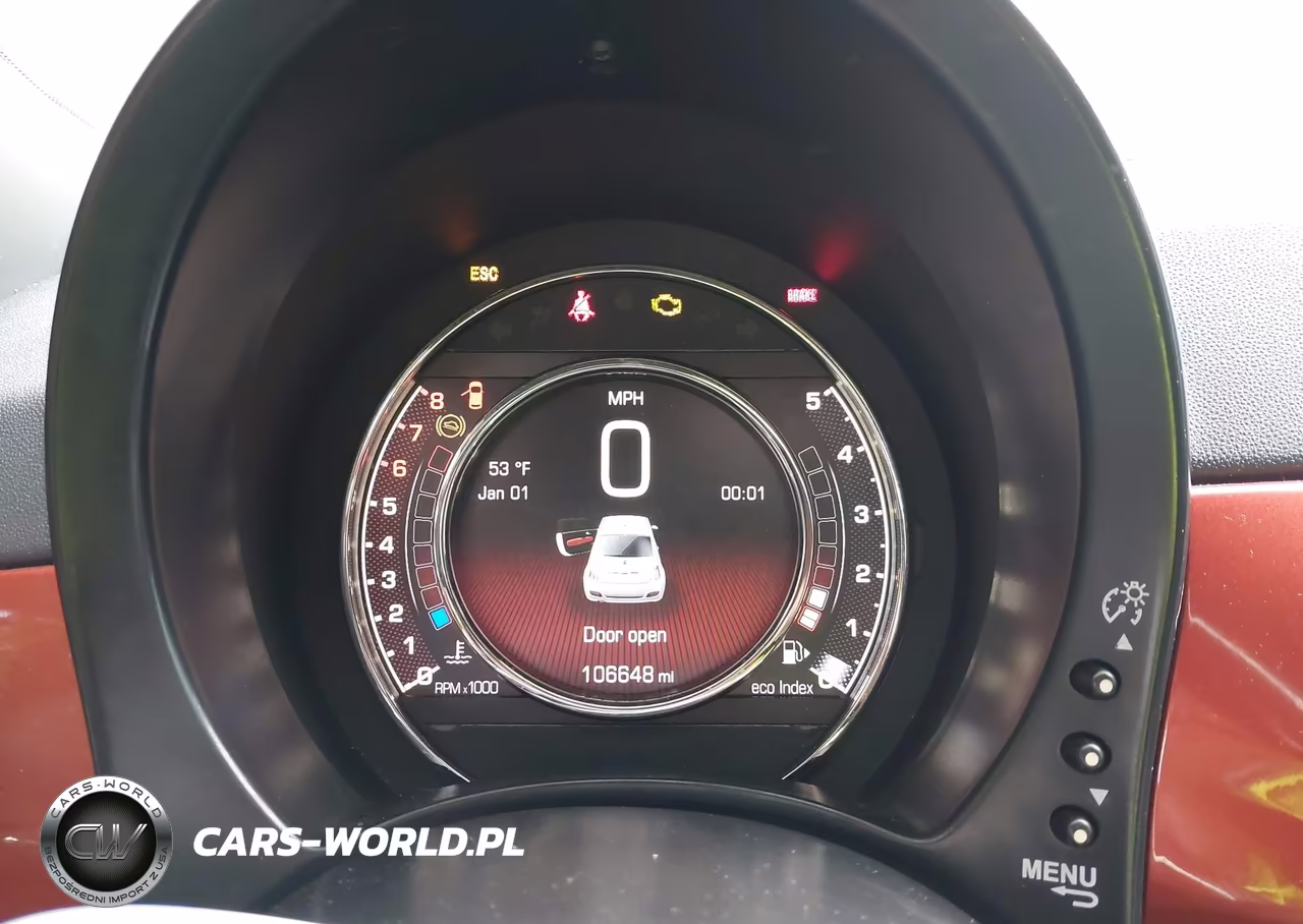 2015 Fiat 500 Sport VIN:3C3CFFBR9FT652383 - 7