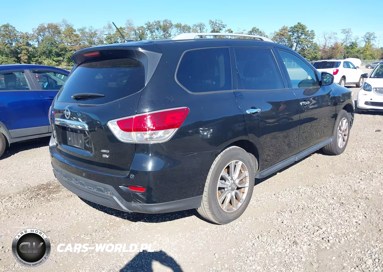 2015 Nissan Pathfinder Platinum-S-Sl-Sv VIN:5N1AR2MM0FC622796 - 4