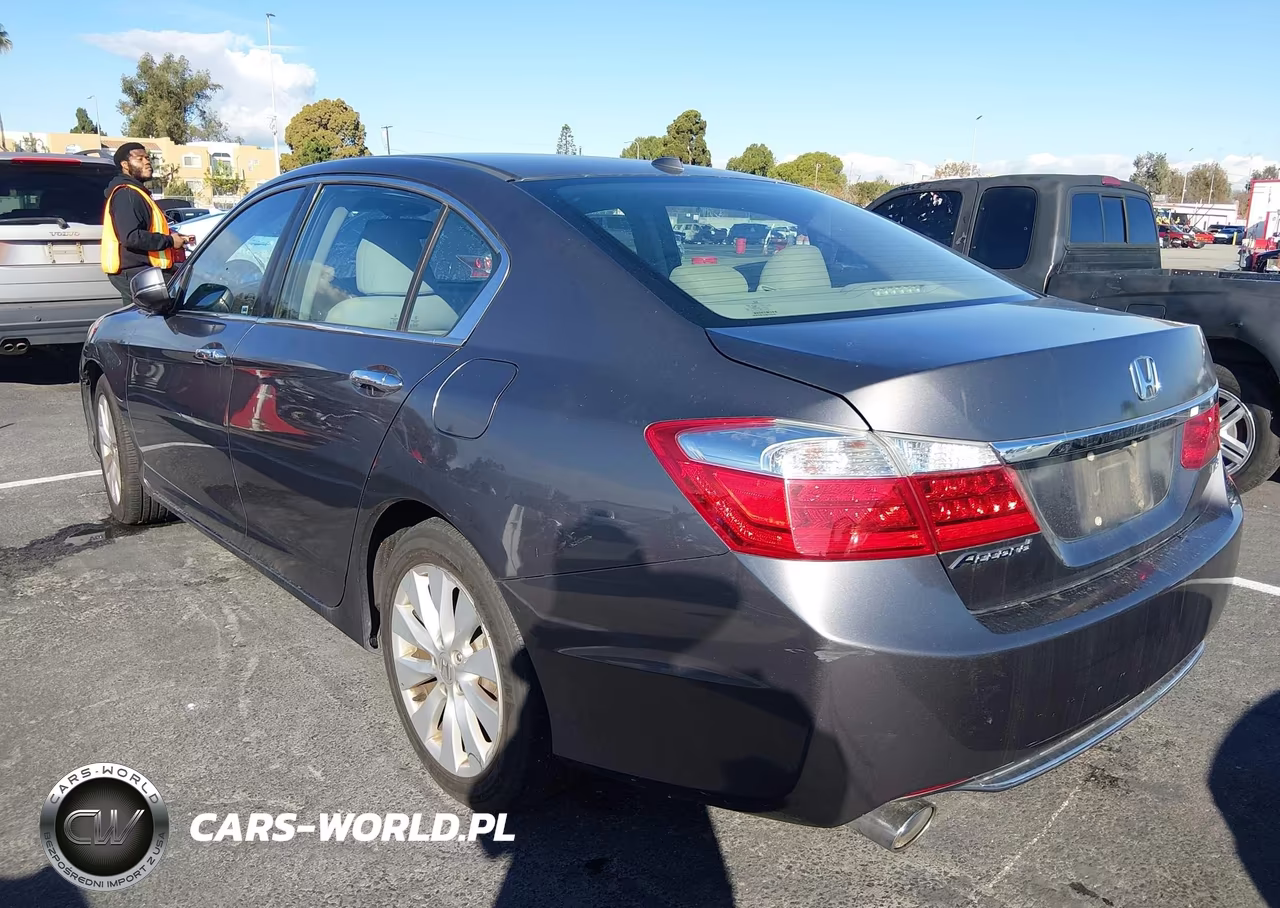 2014 Honda Accord Ex-L V-6 VIN:1HGCR3F83EA013829 - 3
