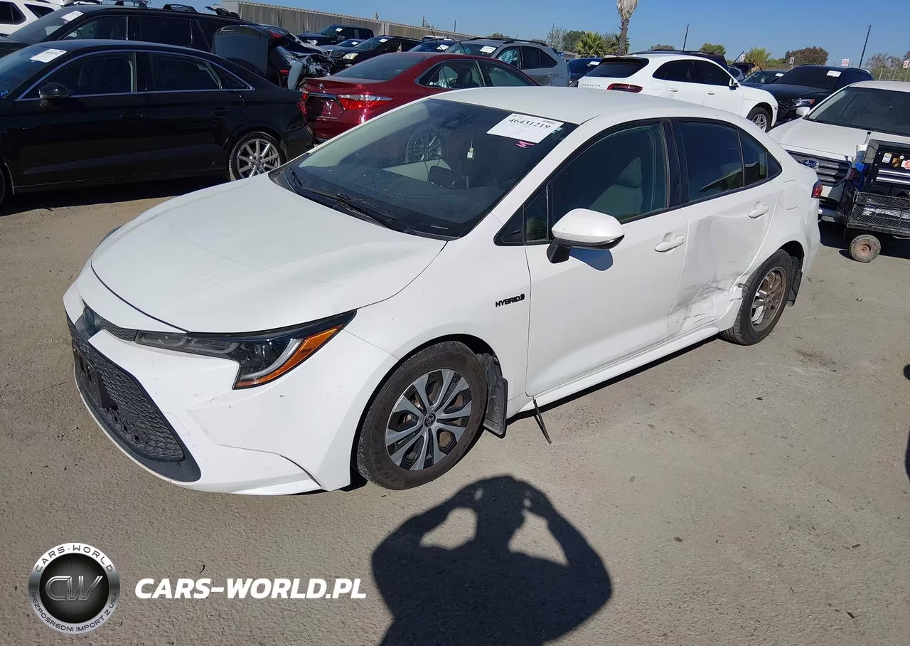 2020 Toyota Corolla Hybrid Le VIN:JTDEBRBE8LJ016829 - 2
