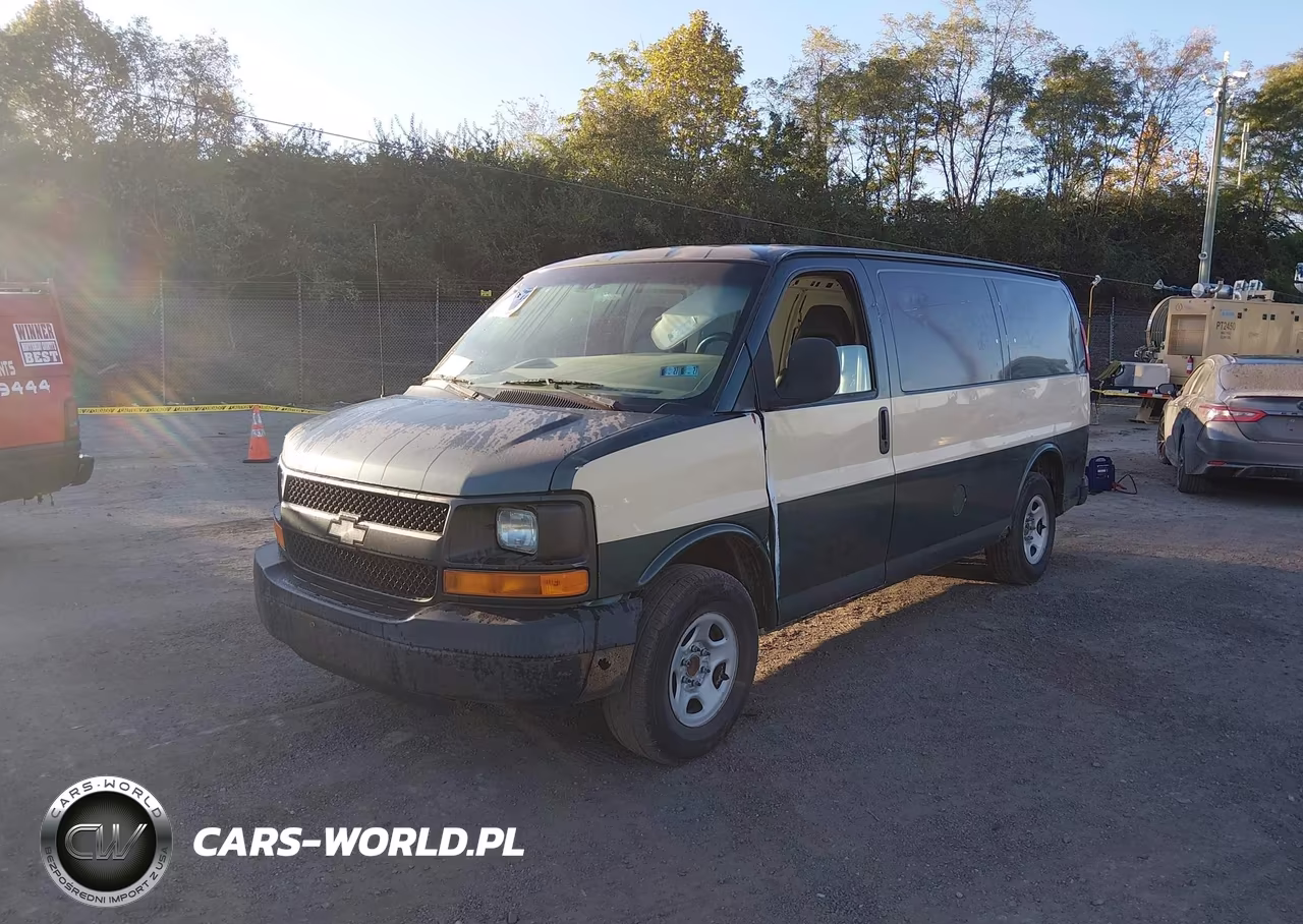 2007 Chevrolet Express Work Van VIN:1GCFG15X971145477 - 2