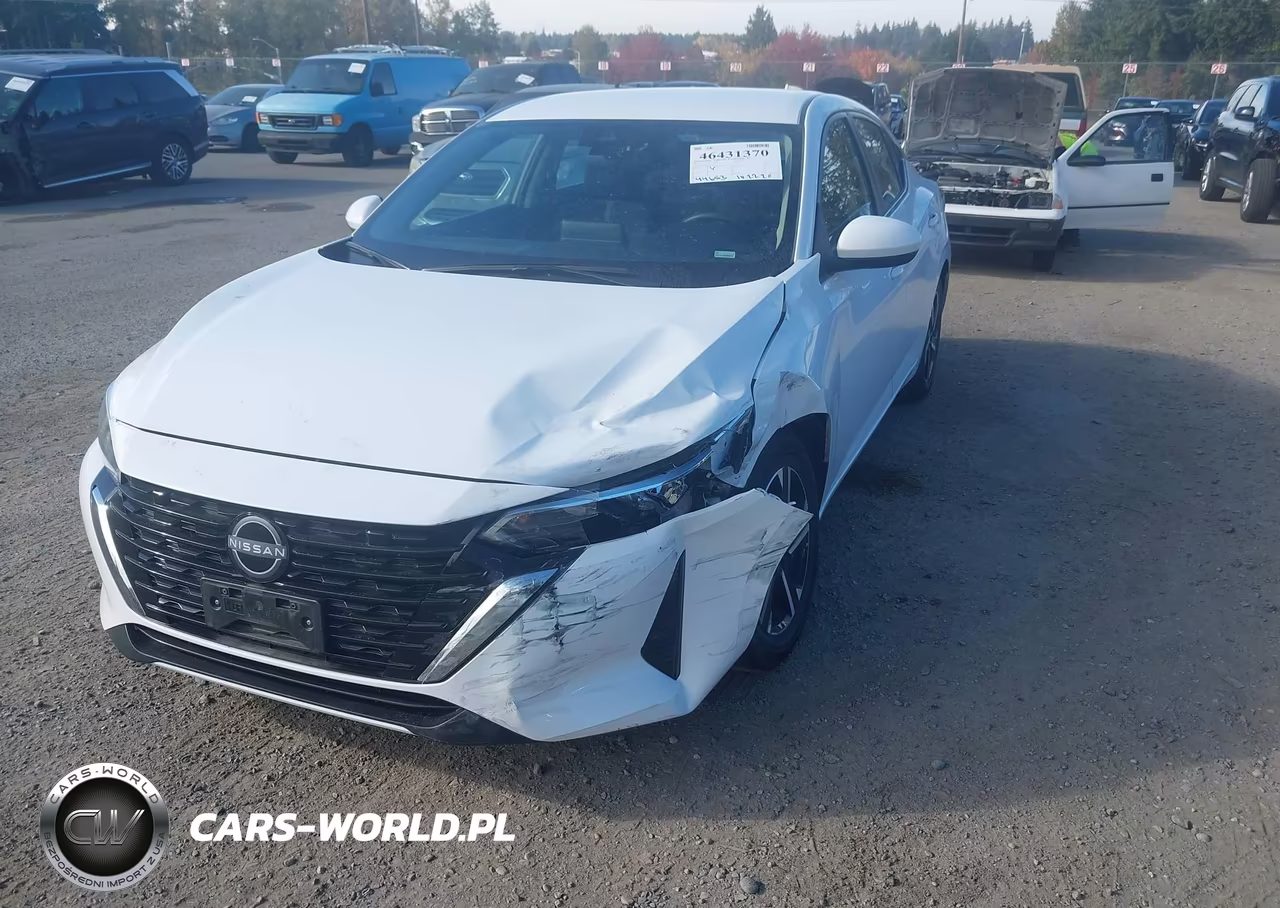 2025 Nissan Sentra Sv VIN:3N1AB8CV7SY295551 - 2
