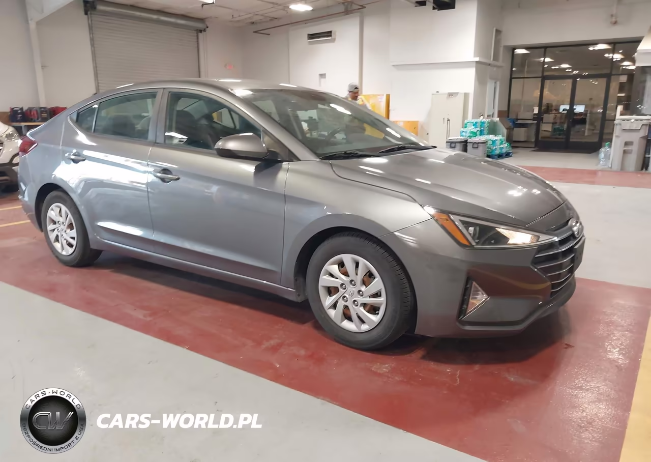 2019 Hyundai Elantra Se VIN:5NPD74LF4KH490162 - 1