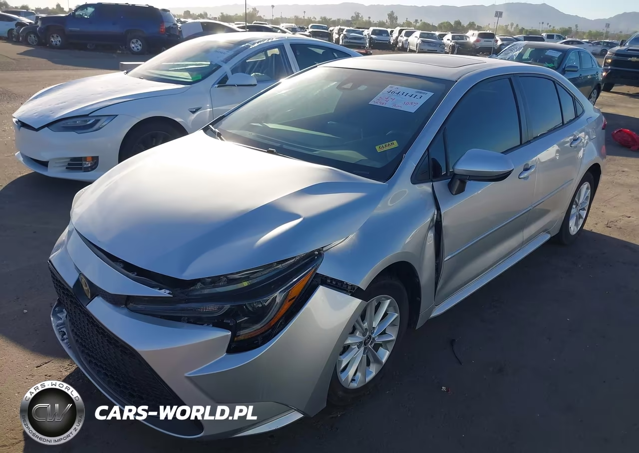 2020 Toyota Corolla Le VIN:JTDHPRAE3LJ029696 - 2