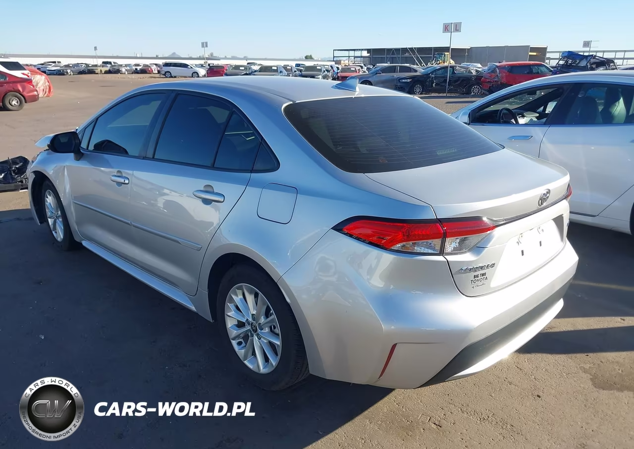 2020 Toyota Corolla Le VIN:JTDHPRAE3LJ029696 - 3