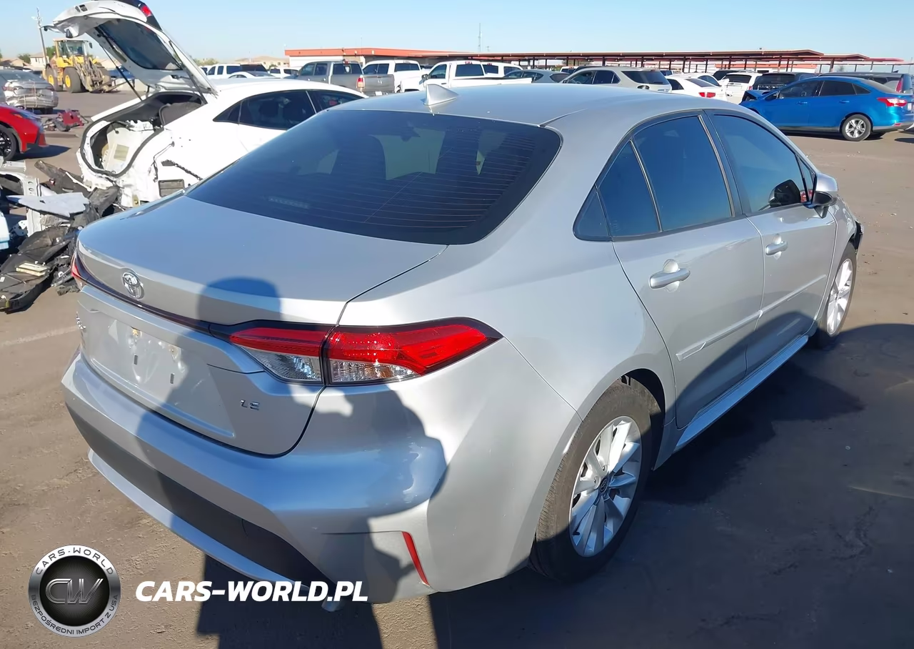2020 Toyota Corolla Le VIN:JTDHPRAE3LJ029696 - 4