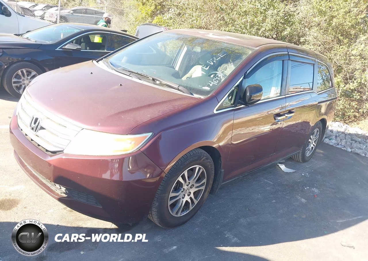 2013 Honda Odyssey Ex-L VIN:5FNRL5H67DB033668 - 2