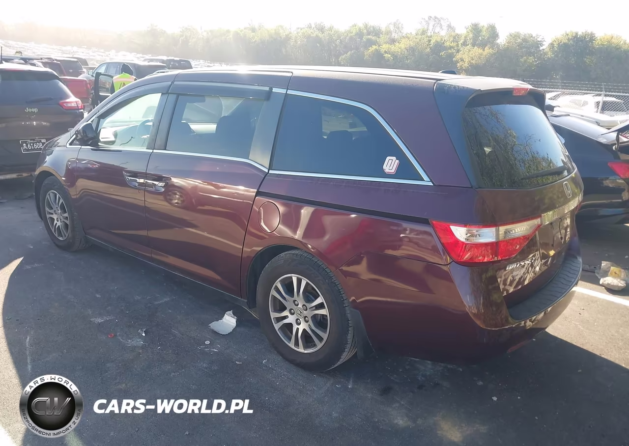 2013 Honda Odyssey Ex-L VIN:5FNRL5H67DB033668 - 3