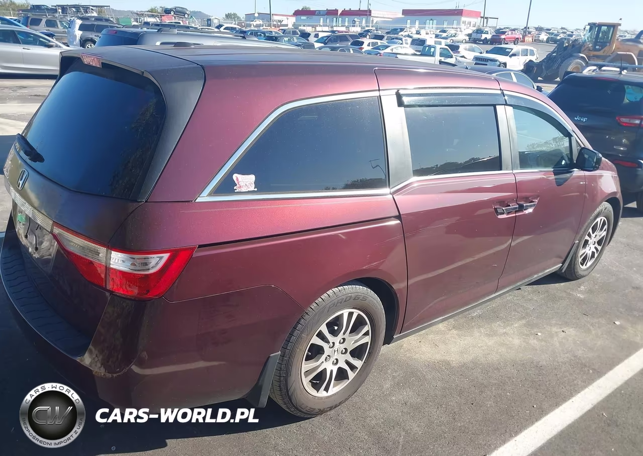 2013 Honda Odyssey Ex-L VIN:5FNRL5H67DB033668 - 4