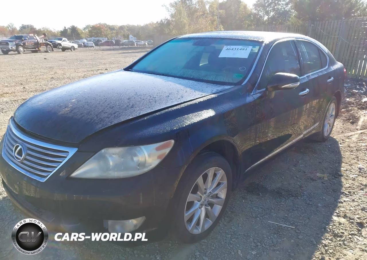 2010 Lexus Ls 460 VIN:JTHCL5EFXA5006177 - 2